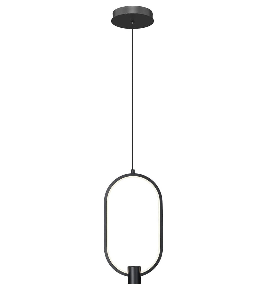 Z-Lite - 4101-8MB-LED - Saros 8.75-inch Pendant