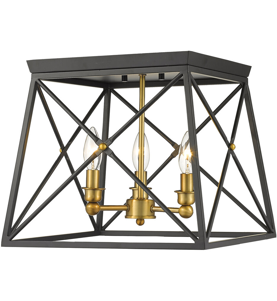 Trestle 14" Flush Mount