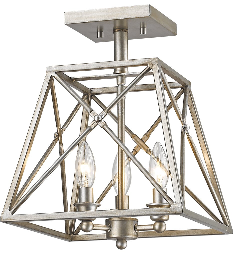 Trestle 14" Semi-Flush Mount