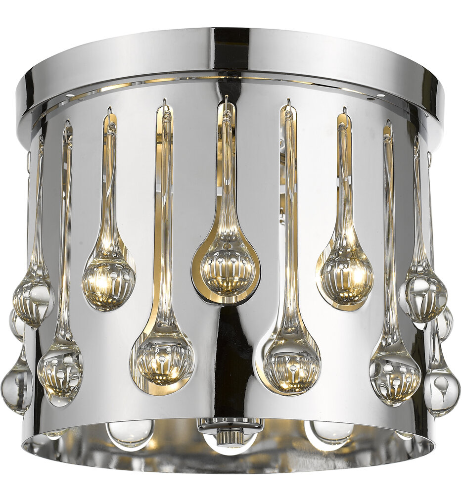 Oberon 13" Flush Mount