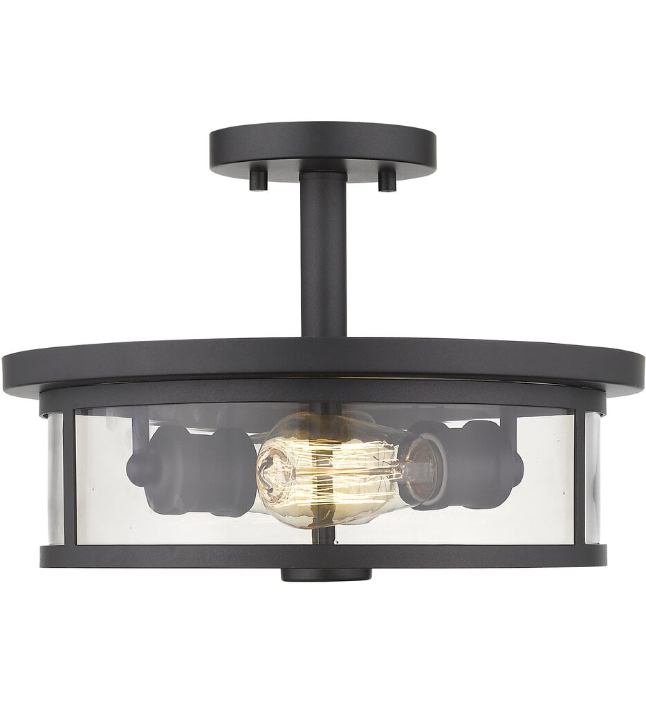 Savannah 13.75" Semi-Flush Mount