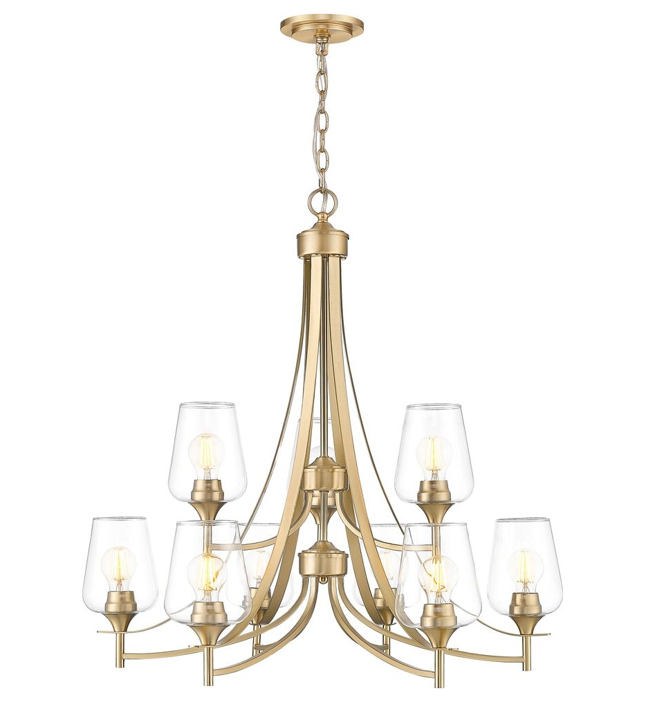 Z-Lite - 473-9BBR - Joliet 31-inch Chandelier