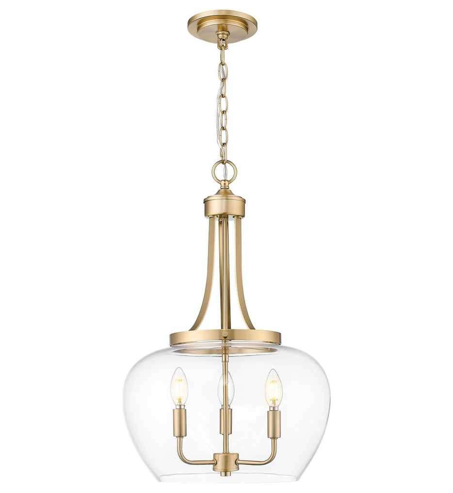 Z-Lite - 473P16-BBR - Joliet 15.75-inch Pendant