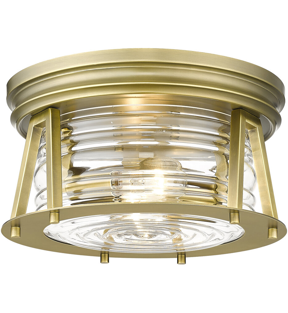Z-Lite - Cape Harbor 12" Flush Mount
