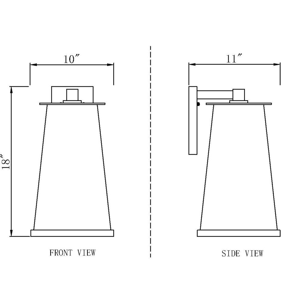 Bar Harbor 18" Outdoor Wall Sconce