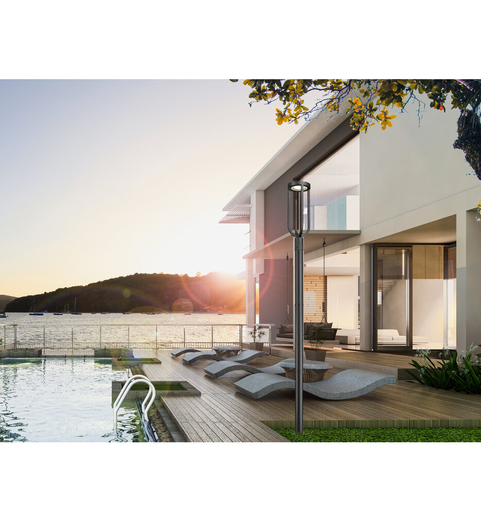 Leland 97.25" Outdoor Post Mount