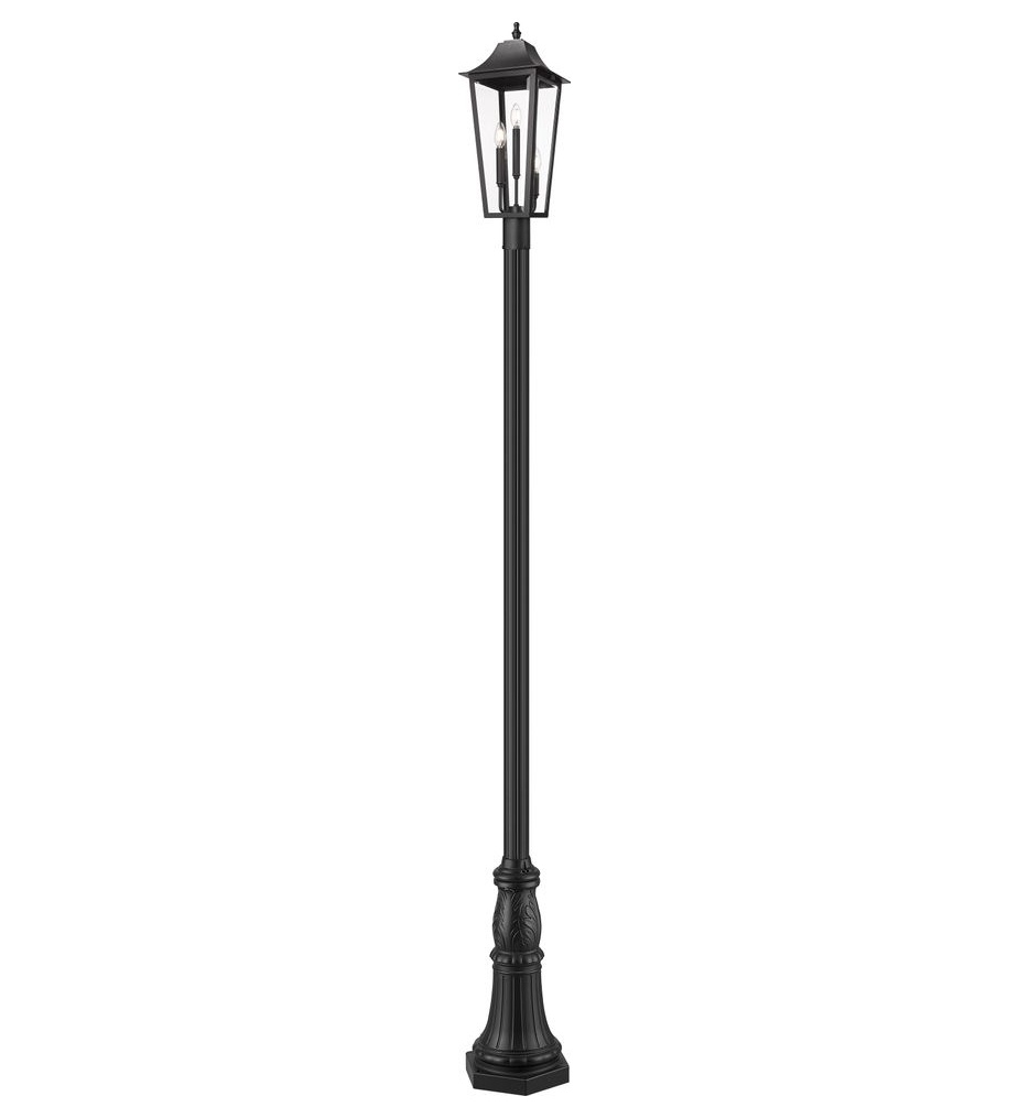 Z-Lite - 5008PHBR-518P-BK - Gannon 120.75-inch Outdoor Post Mounted Light