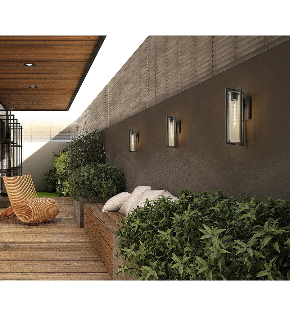 Aura 22.25" Outdoor Wall Sconce