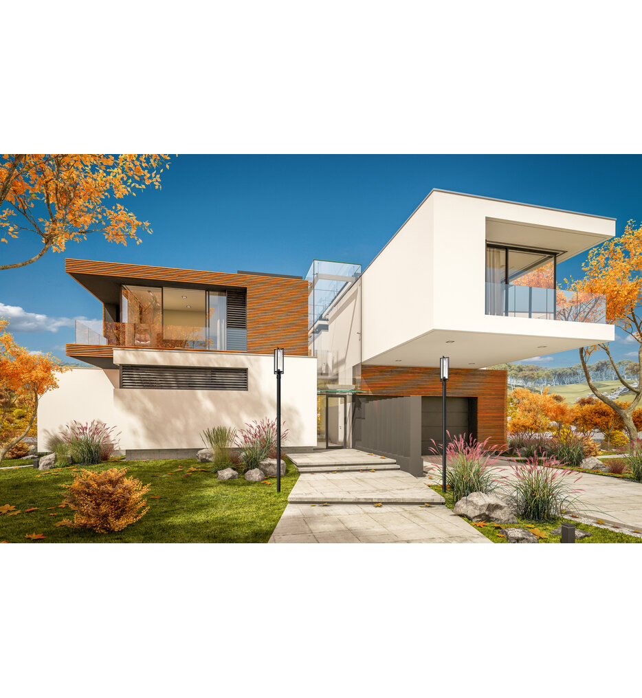 Aura 119.75" Outdoor Post Light