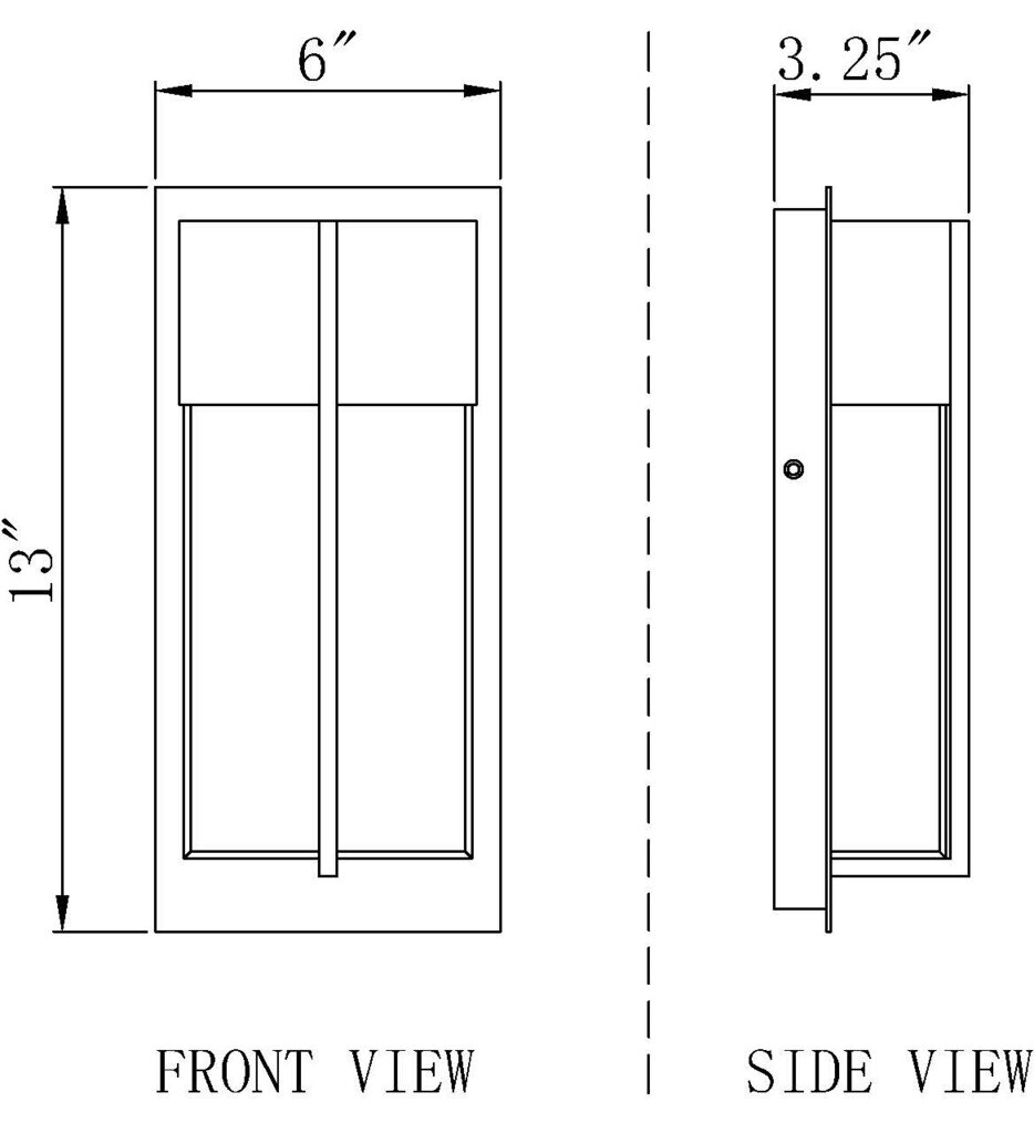 Nyx 13" Outdoor Wall Sconce