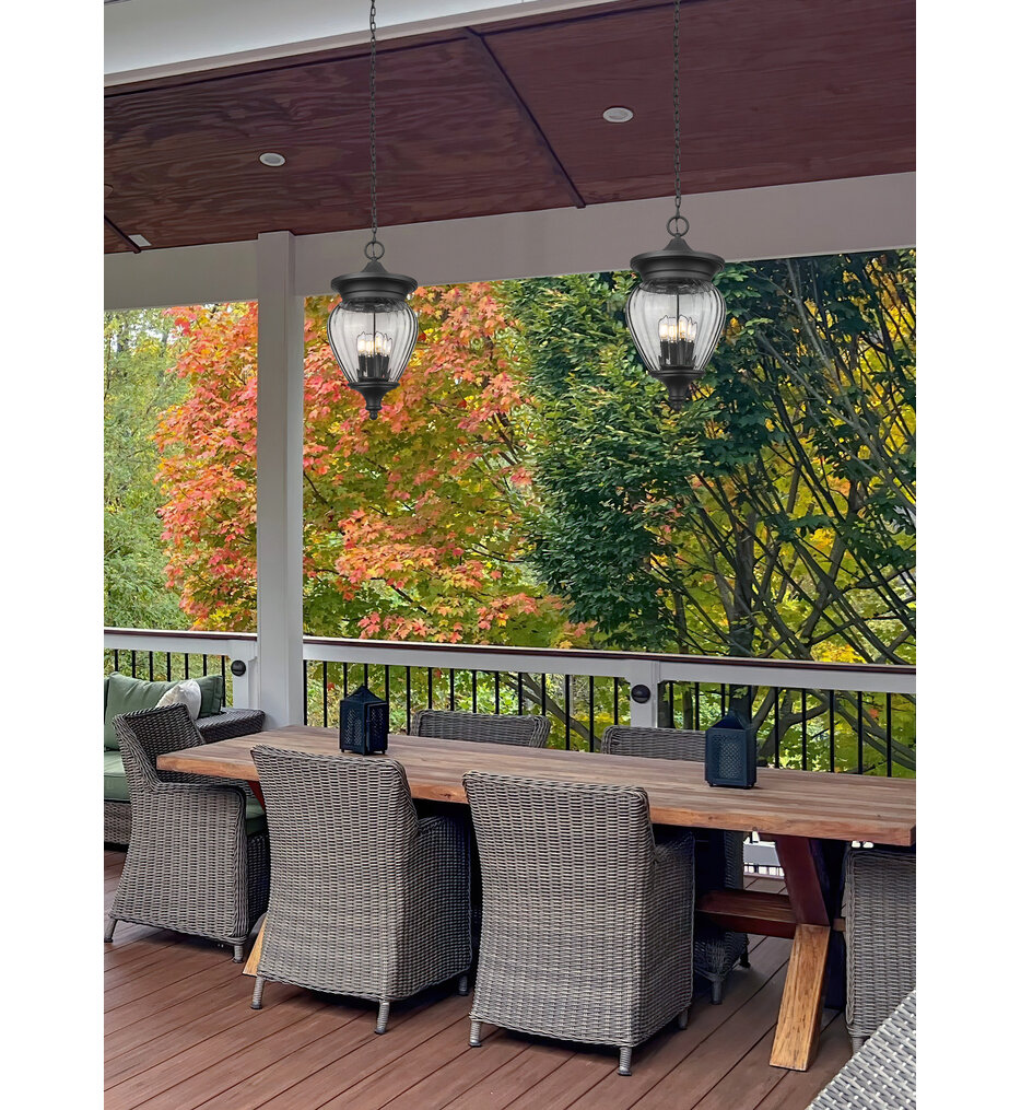 Davina 12" Outdoor Pendant