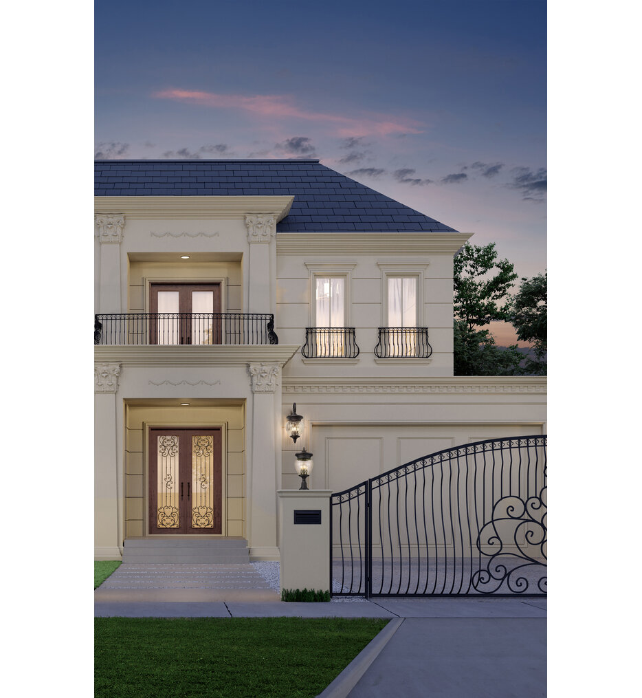 Davina 27.25" Outdoor Pier Mount