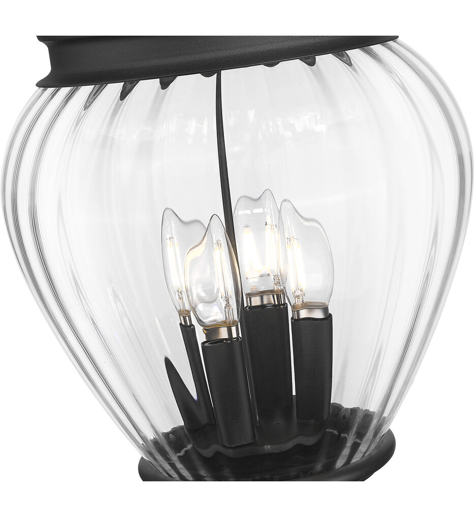 Davina 114.25" Outdoor Post Light