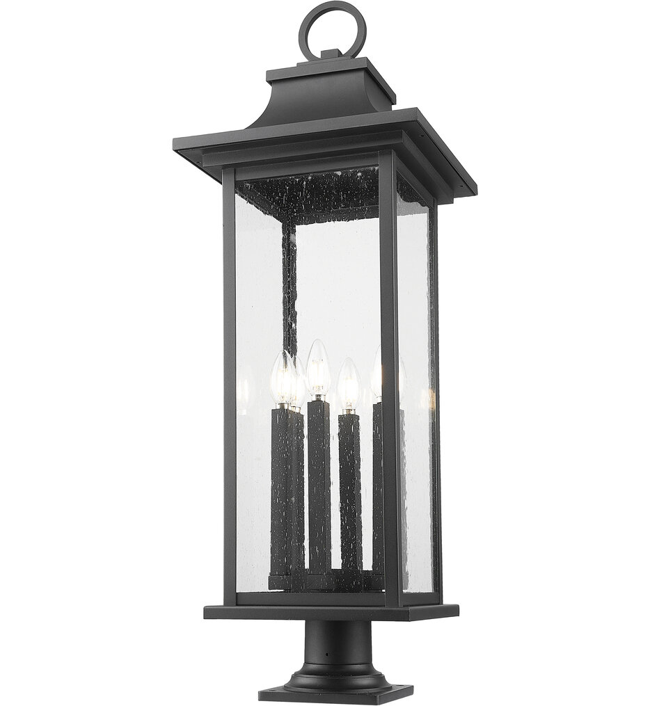 Tiberius 36.75" Outdoor Pier Mount Light