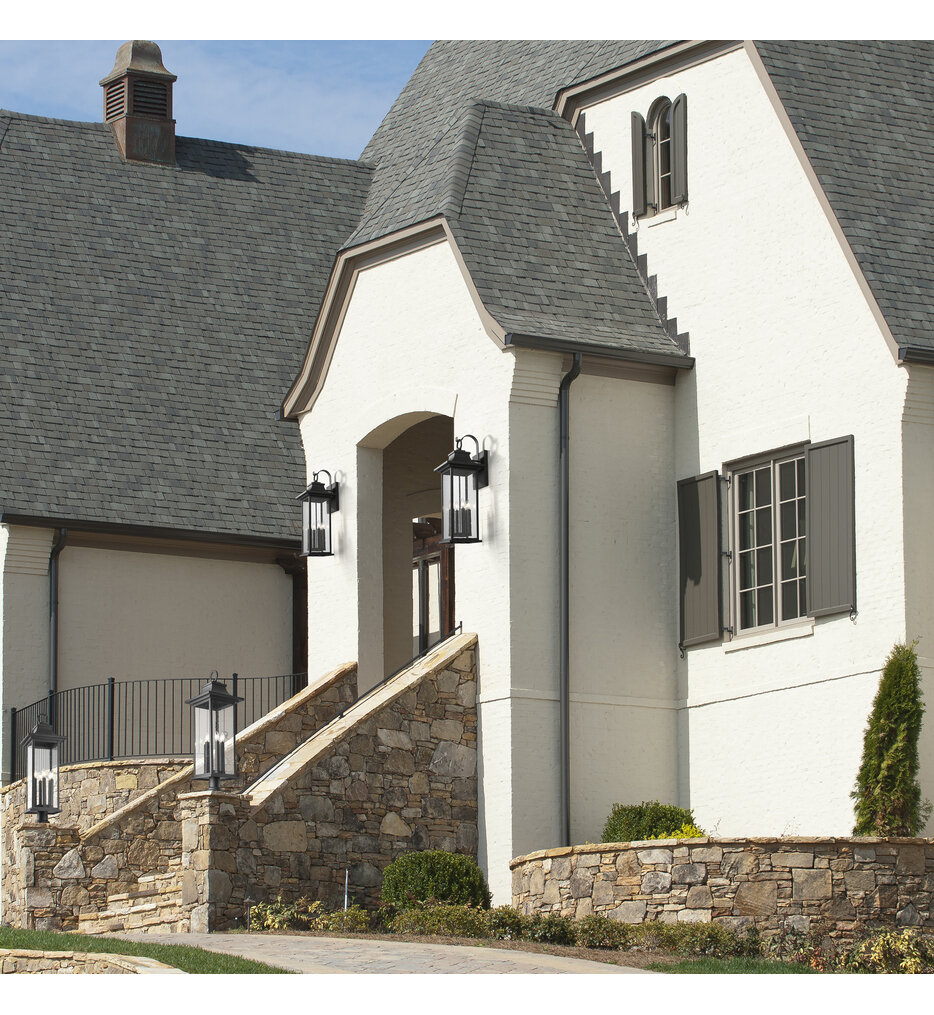 Tiberius 36.75" Outdoor Pier Mount Light