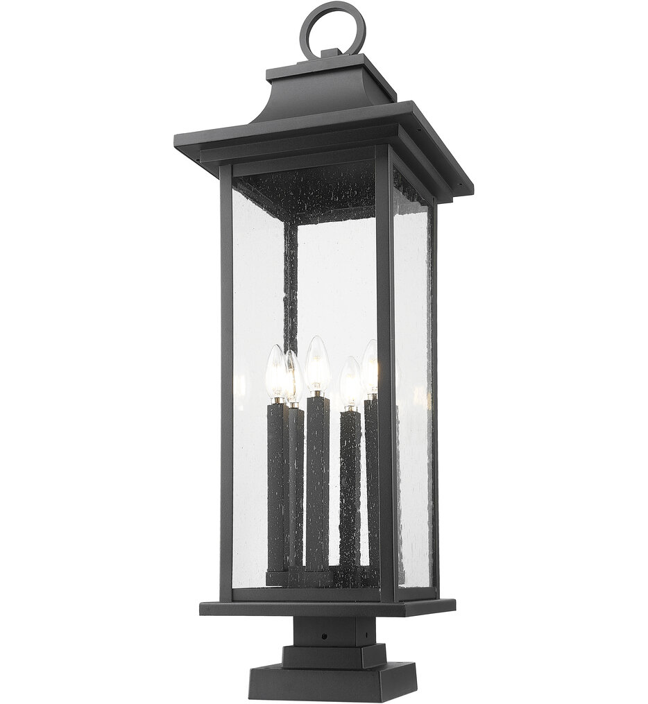 Tiberius 36.5" Outdoor Pier Mount Light