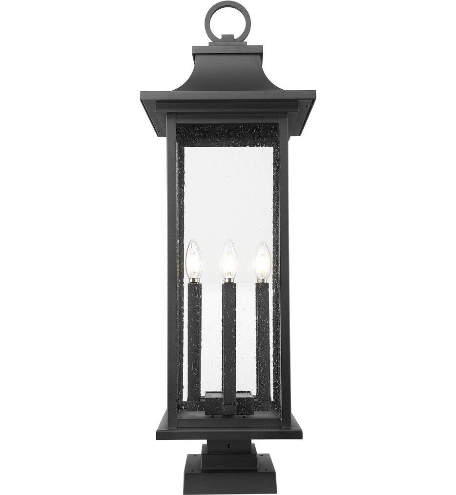 Tiberius 36.5" Outdoor Pier Mount Light