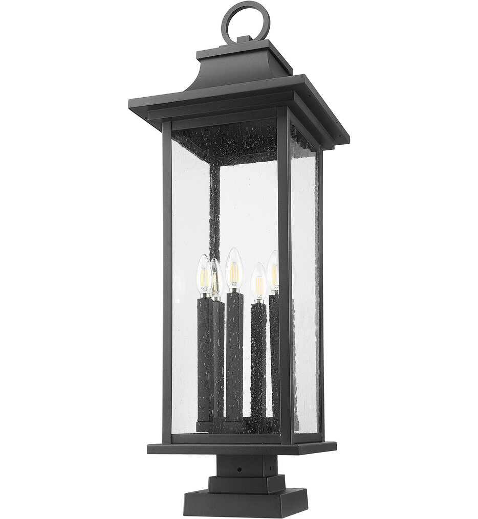 Tiberius 36.5" Outdoor Pier Mount Light