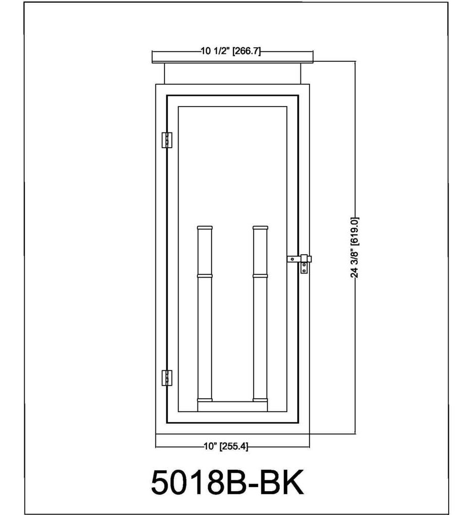 Nova 24.5" Outdoor Sconce