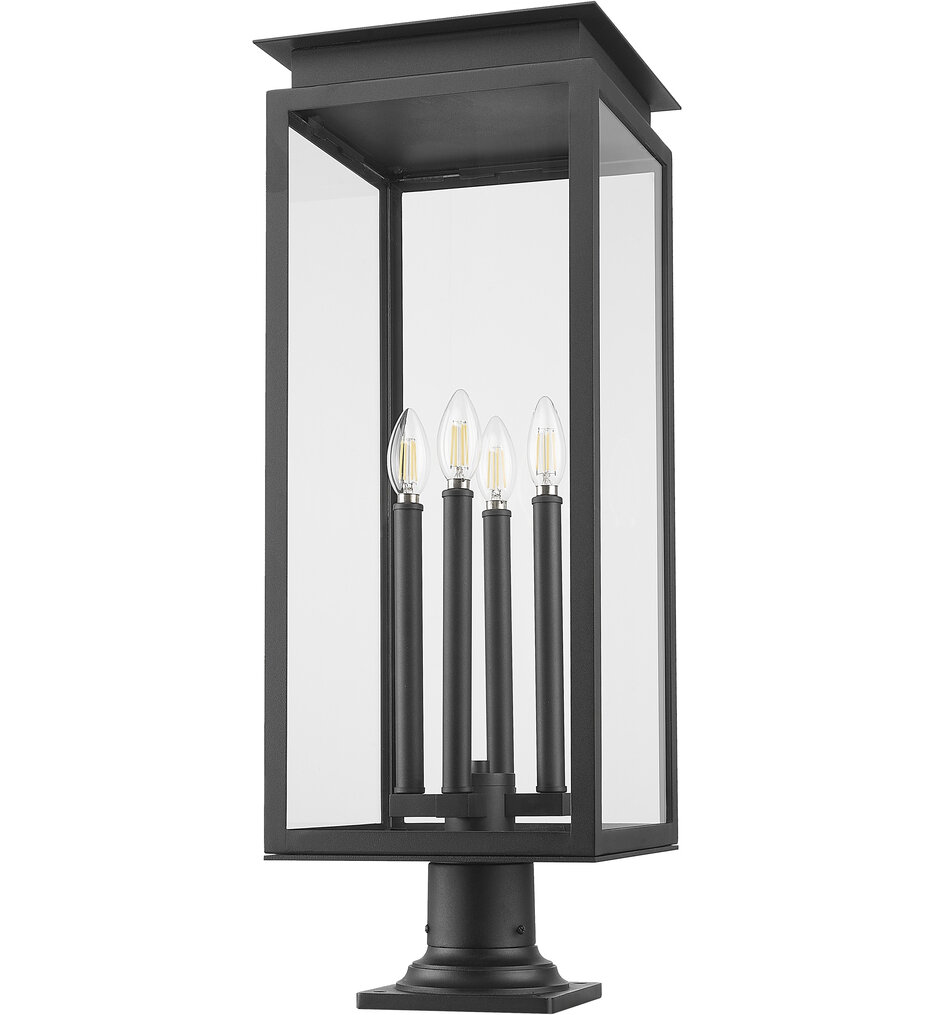 Nova 29.5" Outdoor Pier Mount Light