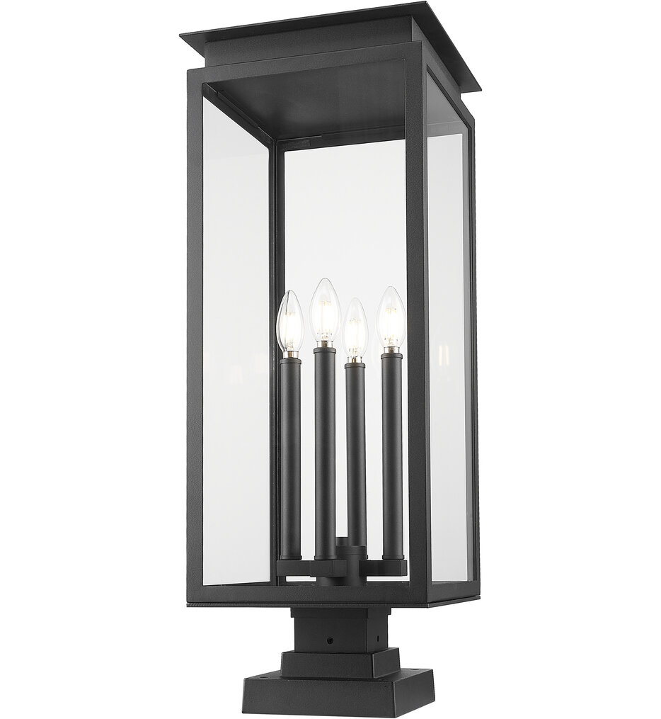 Nova 29.25" Outdoor Pier Mount Light