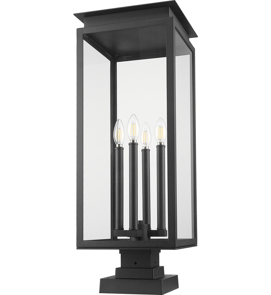 Nova 29.25" Outdoor Pier Mount Light