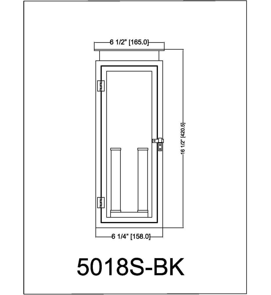 Nova 16.5" Outdoor Sconce