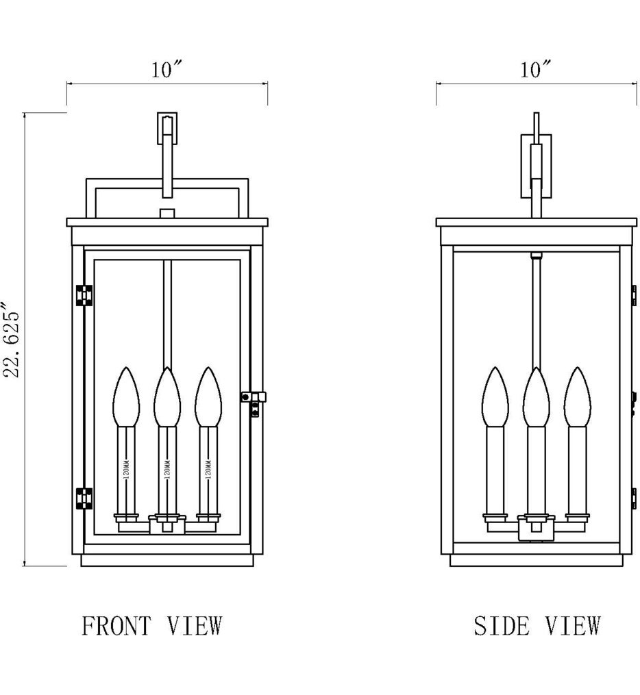 Hartwell 10" Outdoor Pendant