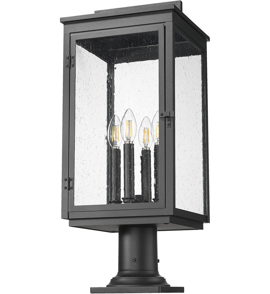 Hartwell 24.75" Outdoor Pier Mount Light