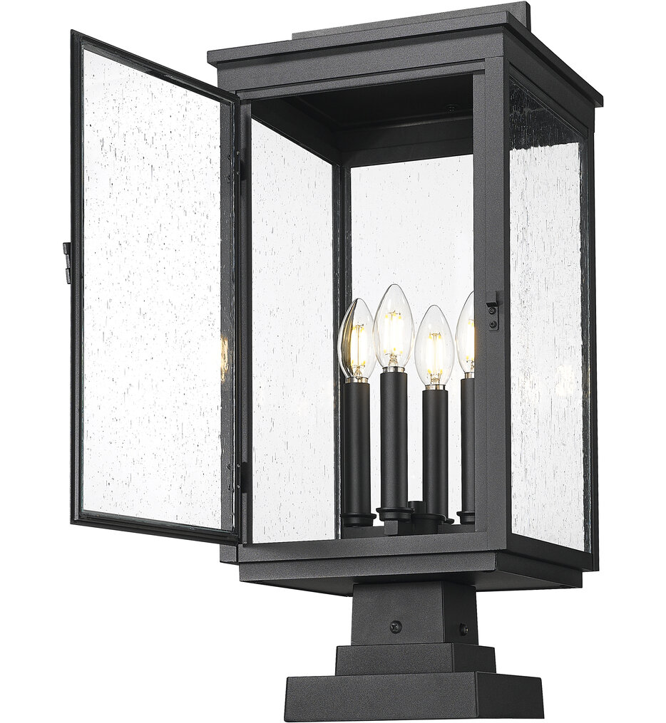 Hartwell 23.75" Outdoor Pier Mount Light