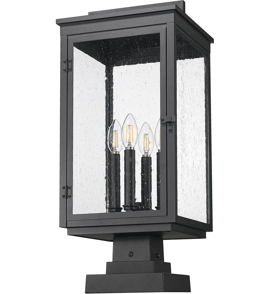 Hartwell 23.75" Outdoor Pier Mount Light