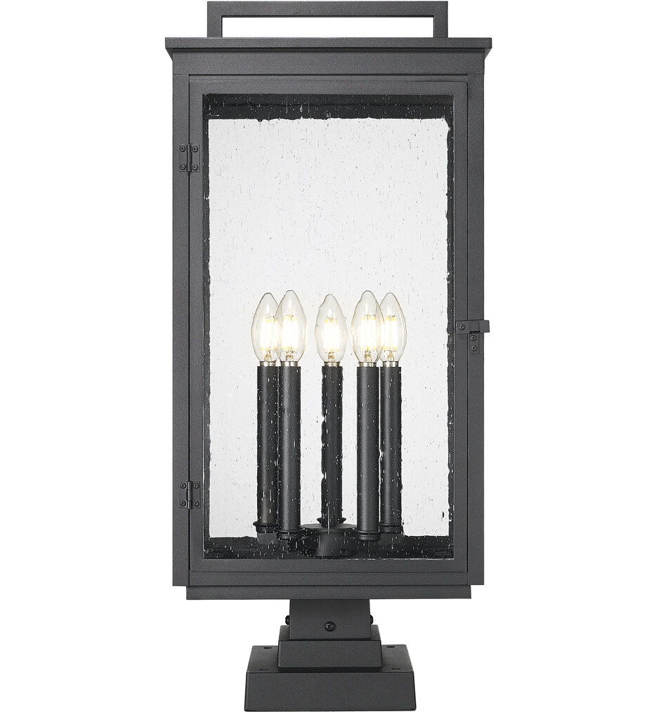 Hartwell 27.75" Outdoor Pier Mount Light