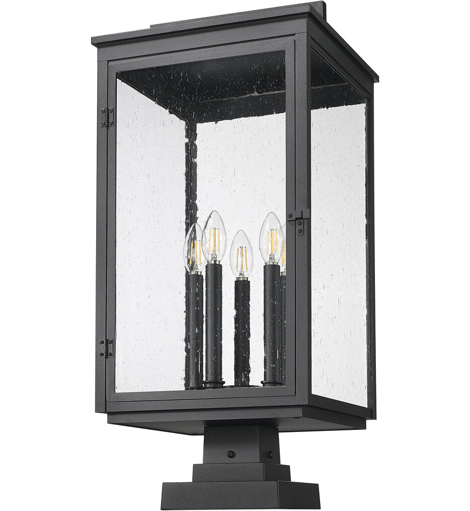 Hartwell 27.75" Outdoor Pier Mount Light