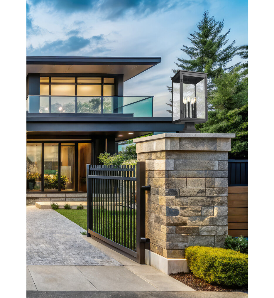 Hartwell 27.75" Outdoor Pier Mount Light