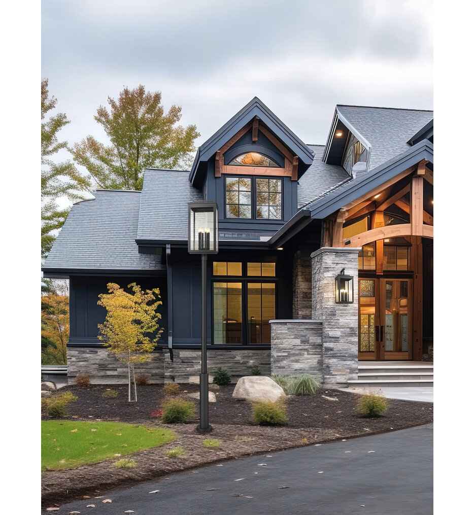 Hartwell 127.25" Outdoor Post Light