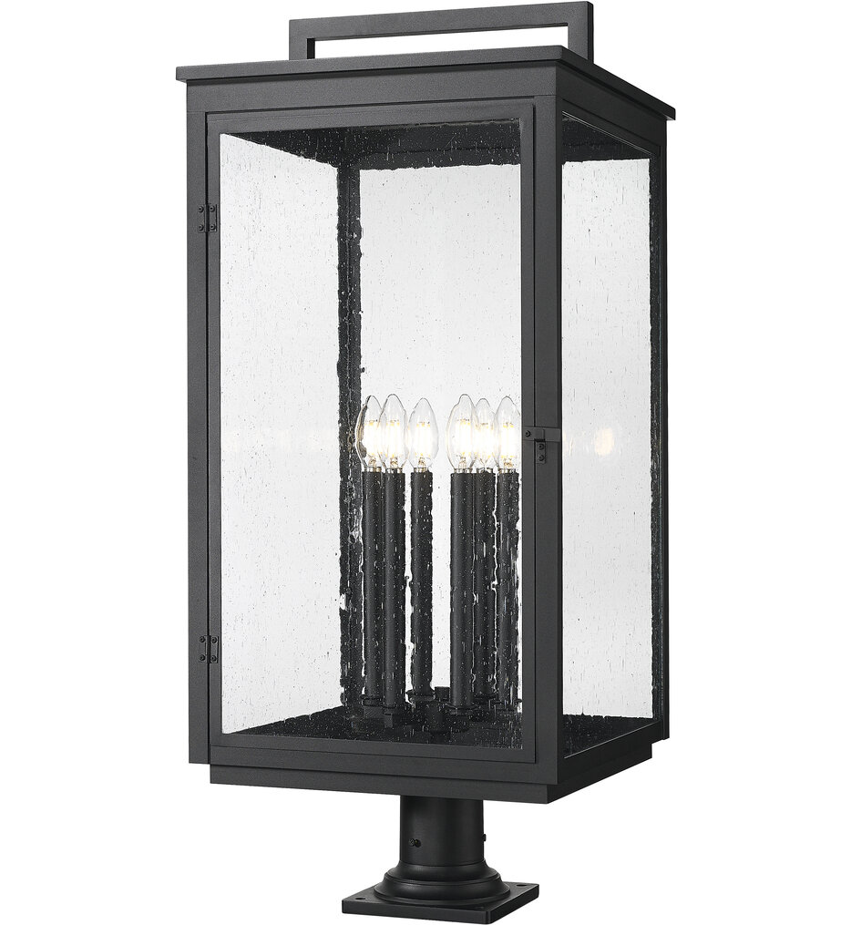 Hartwell 34.75" Outdoor Pier Mount Light