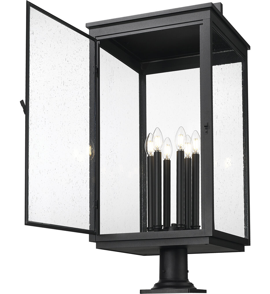 Hartwell 34.75" Outdoor Pier Mount Light
