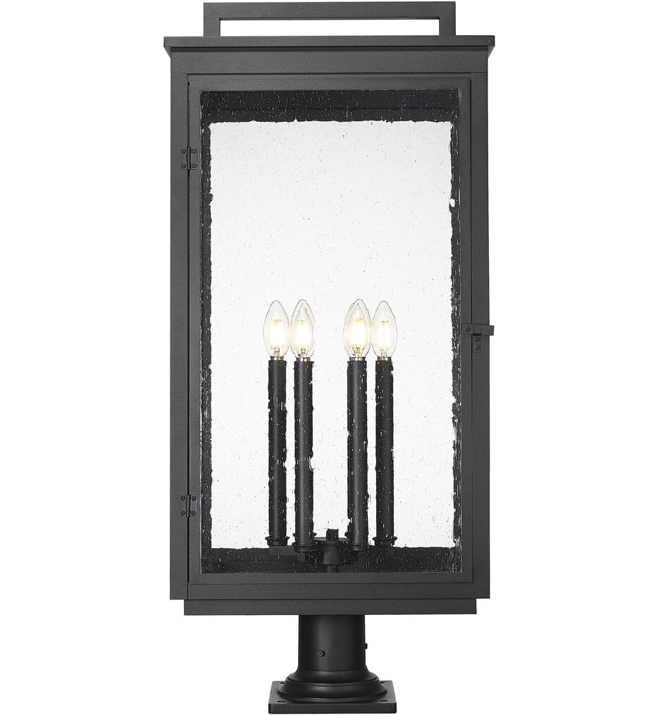 Hartwell 34.75" Outdoor Pier Mount Light