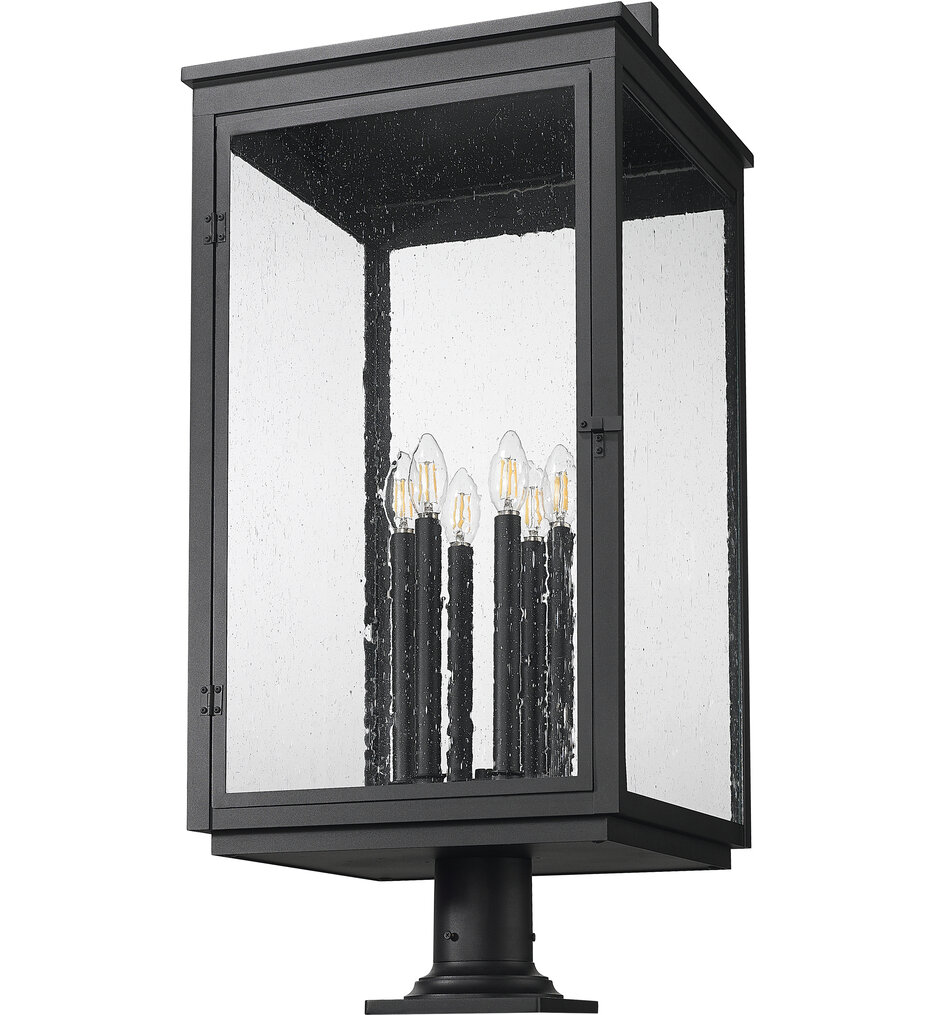 Hartwell 34.75" Outdoor Pier Mount Light