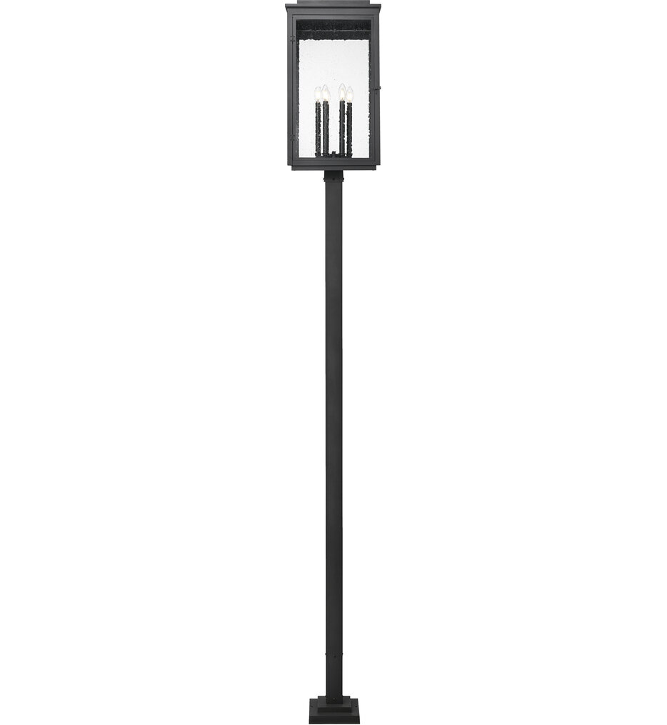 Z-Lite - 5019PHXXLS-536P-BK - Hartwell 125.5" Outdoor Post Light