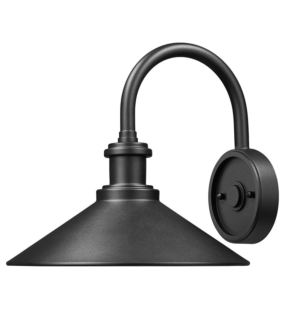 Z-Lite - 5021M-BK - RLM 13.75-inch Outdoor Wall Sconce