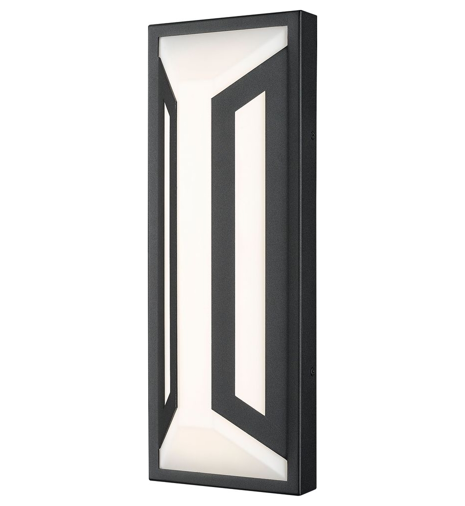 Z-Lite - 5028M-BK-LED - Banff 16-inch Outdoor Wall Sconce