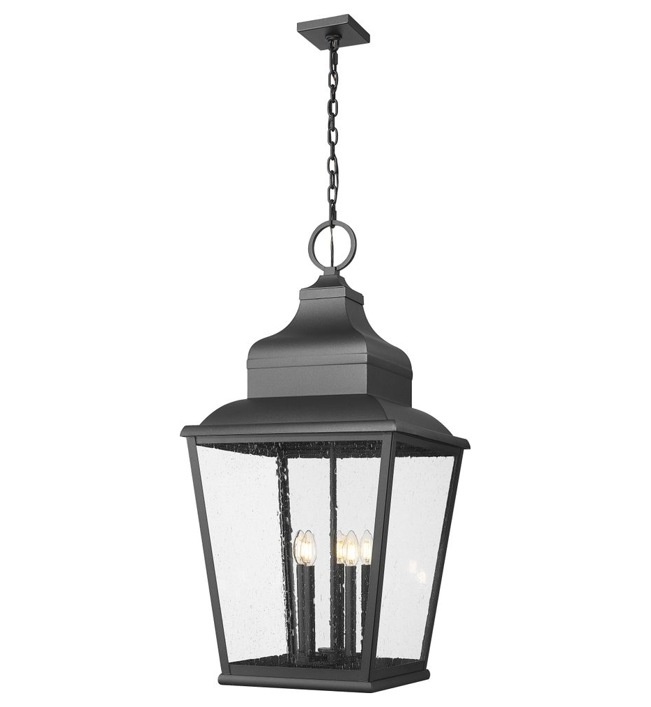 Z-Lite - 5029CHXXL-BK - Raphael 18-inch Outdoor Pendant
