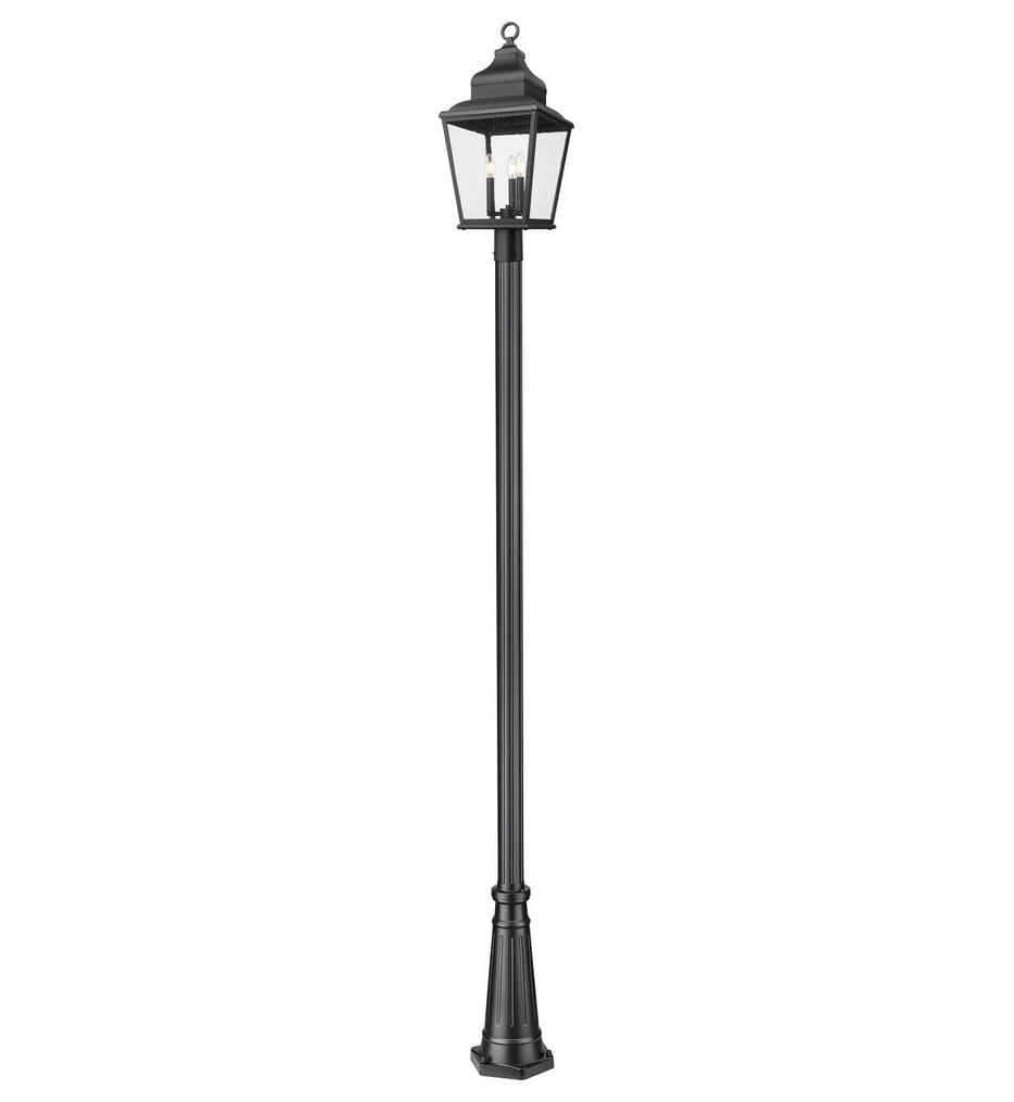 Z-Lite - 5029PHBR-5011P-BK - Raphael 122-inch Outdoor Post Mounted Light