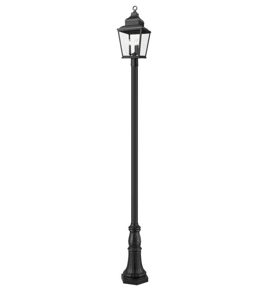 Z-Lite - 5029PHBR-518P-BK - Raphael 122-inch Outdoor Post Mounted Light
