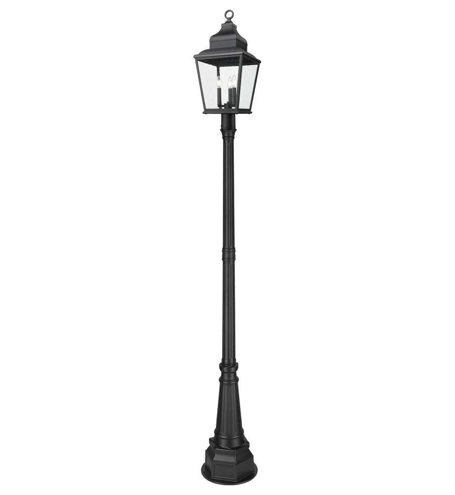 Z-Lite - 5029PHBR-564P-BK - Raphael 110-inch Outdoor Post Mounted Light