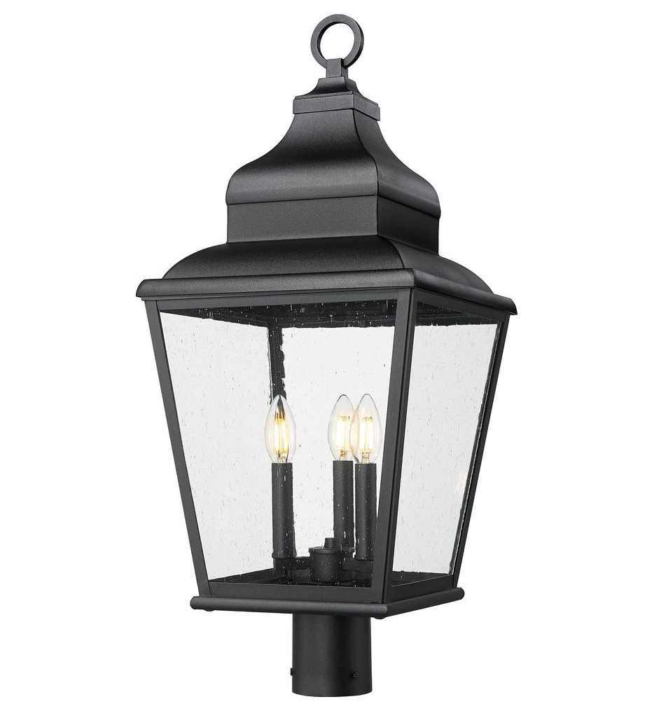 Z-Lite - 5029PHBR-BK - Raphael 28-inch Outdoor Post Mount Light