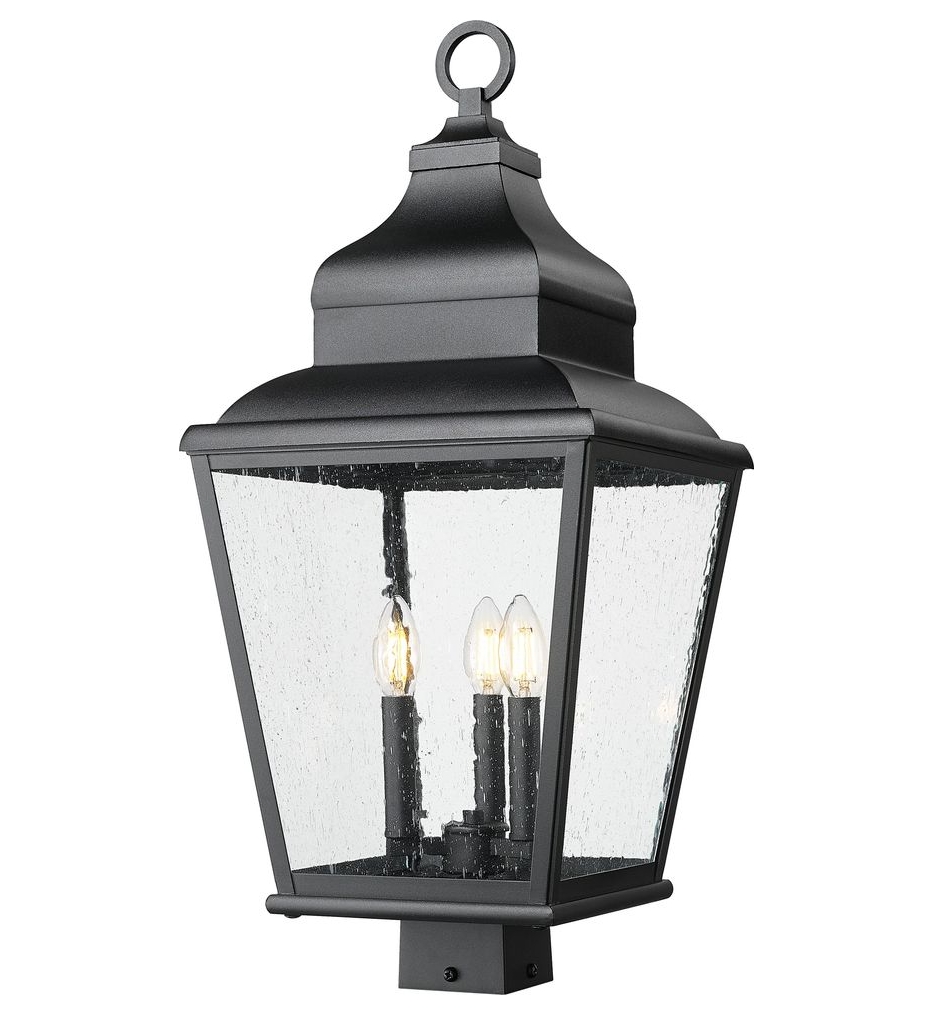 Z-Lite - 5029PHBS-BK - Raphael 26.75-inch Outdoor Post Mount Light