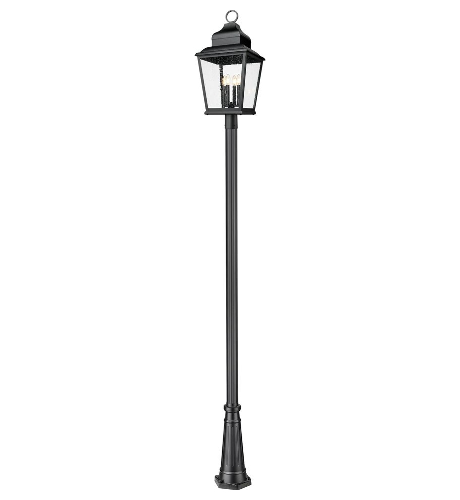 Z-Lite - 5029PHXLR-5011P-BK - Raphael 127-inch Outdoor Post Mounted Light