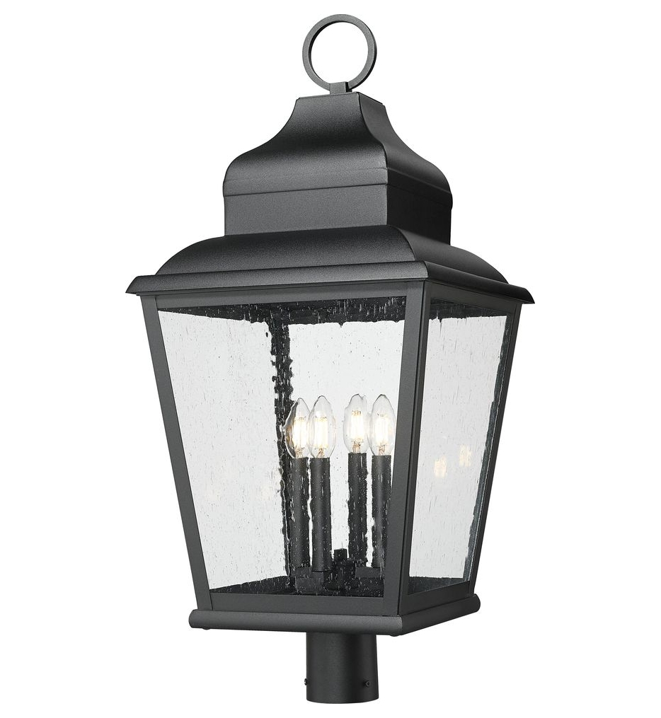 Z-Lite - 5029PHXLR-BK - Raphael 33-inch Outdoor Post Mount Light